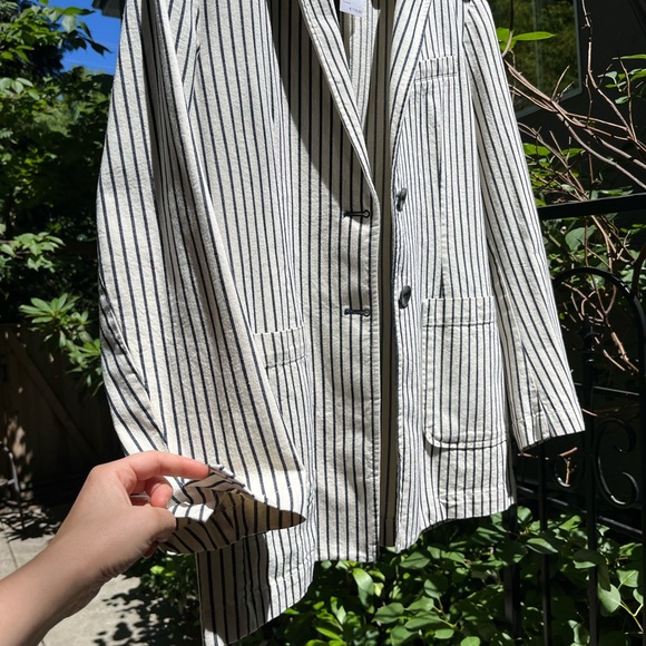 United colours of Benetton striped blazer with tag - Picture 3 of 6